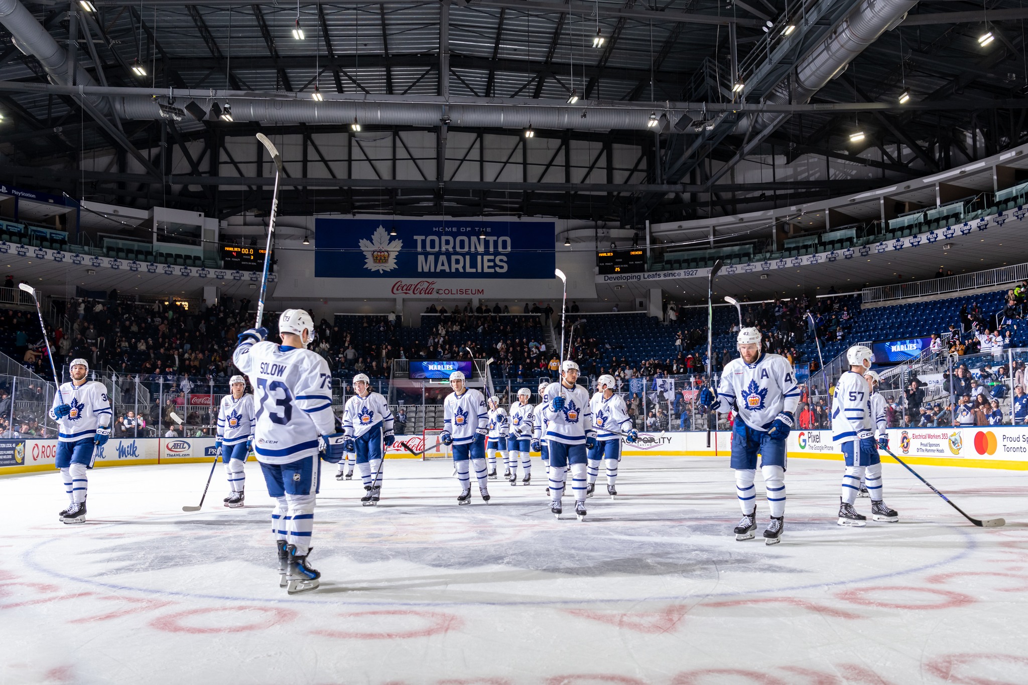 Rockford IceHogs at Toronto Marlies