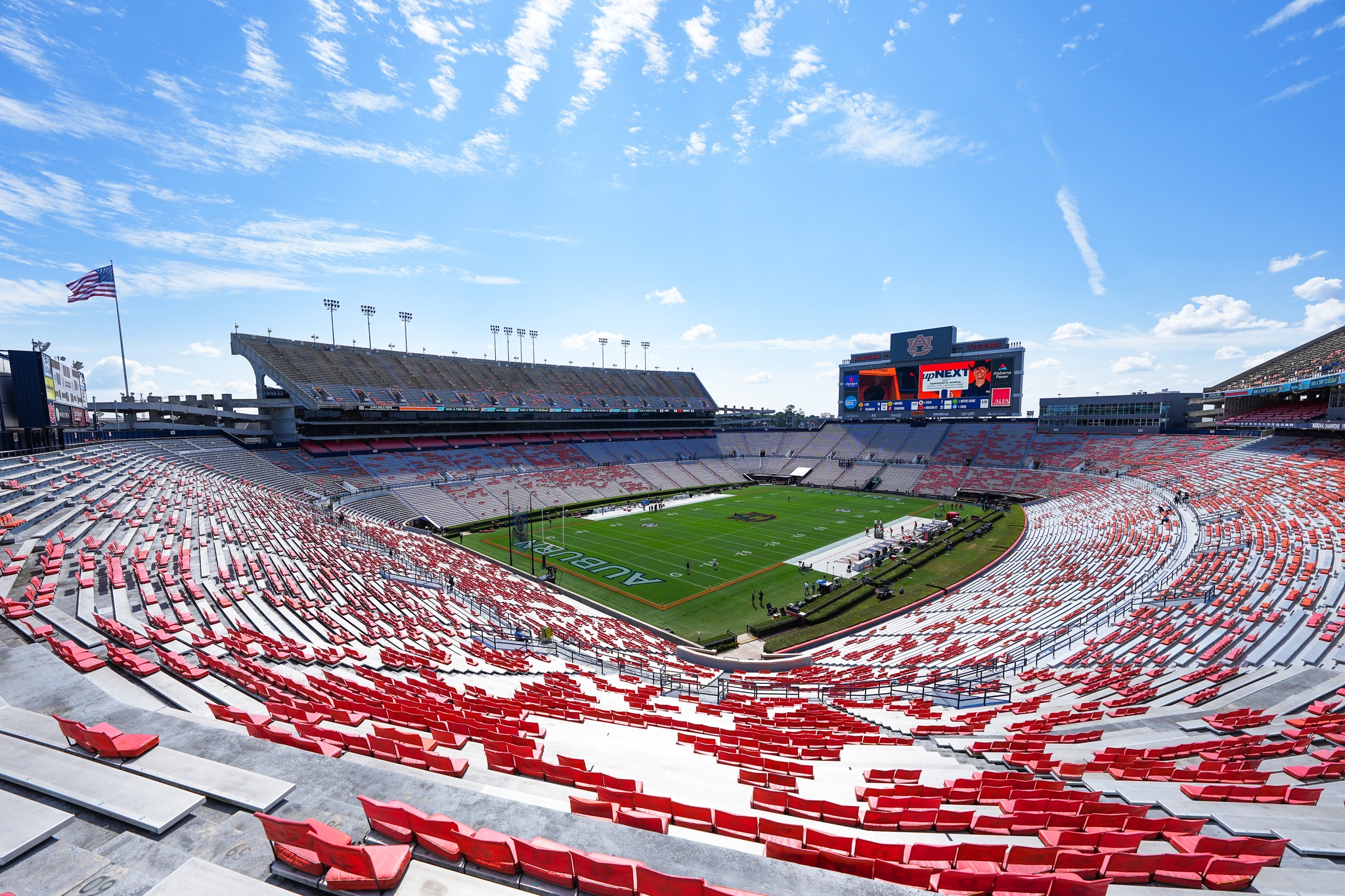 LSU Tigers at Auburn Tigers Football