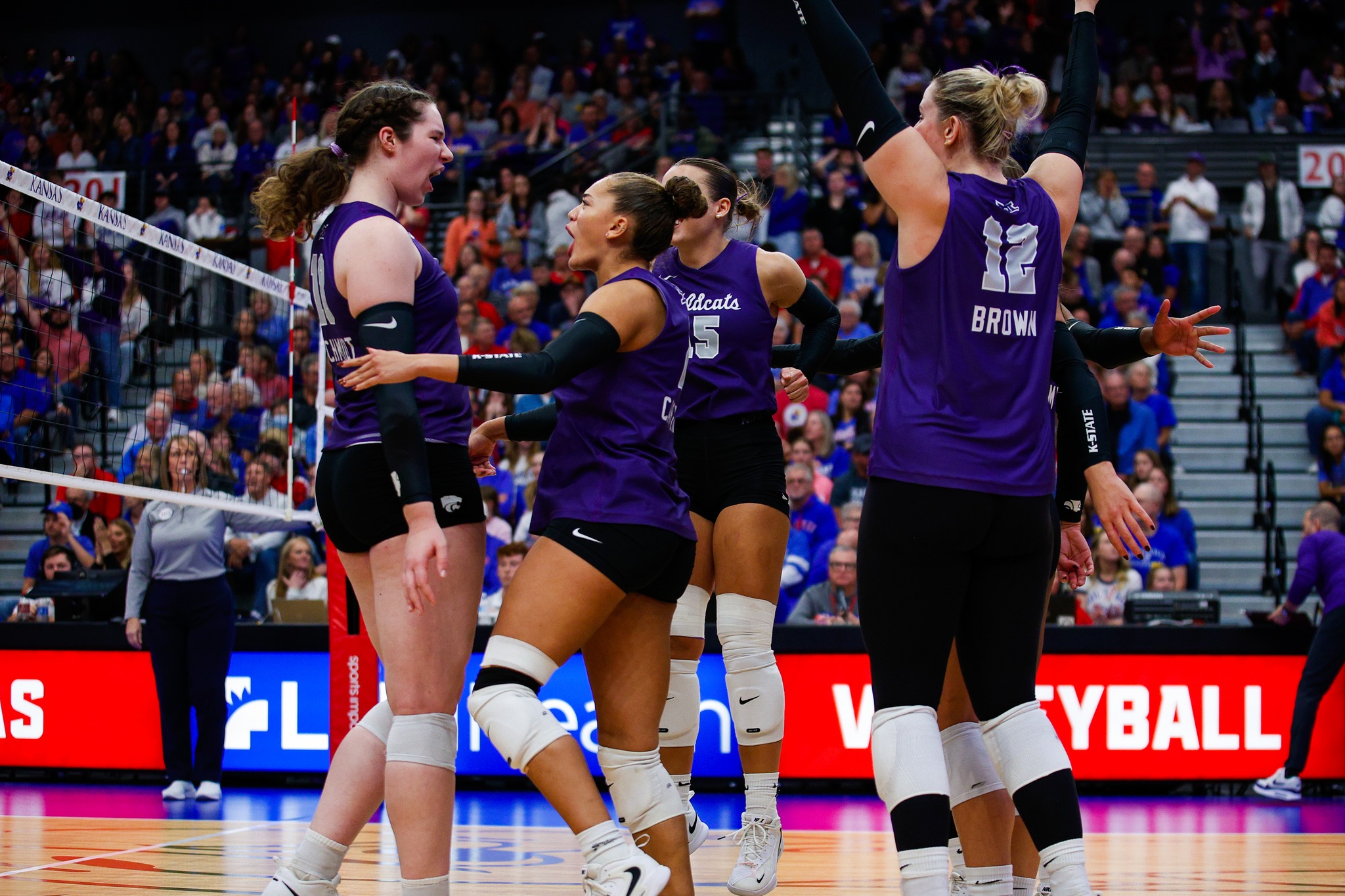Kansas State Wildcats at Nebraska Omaha Mavericks Womens Volleyball