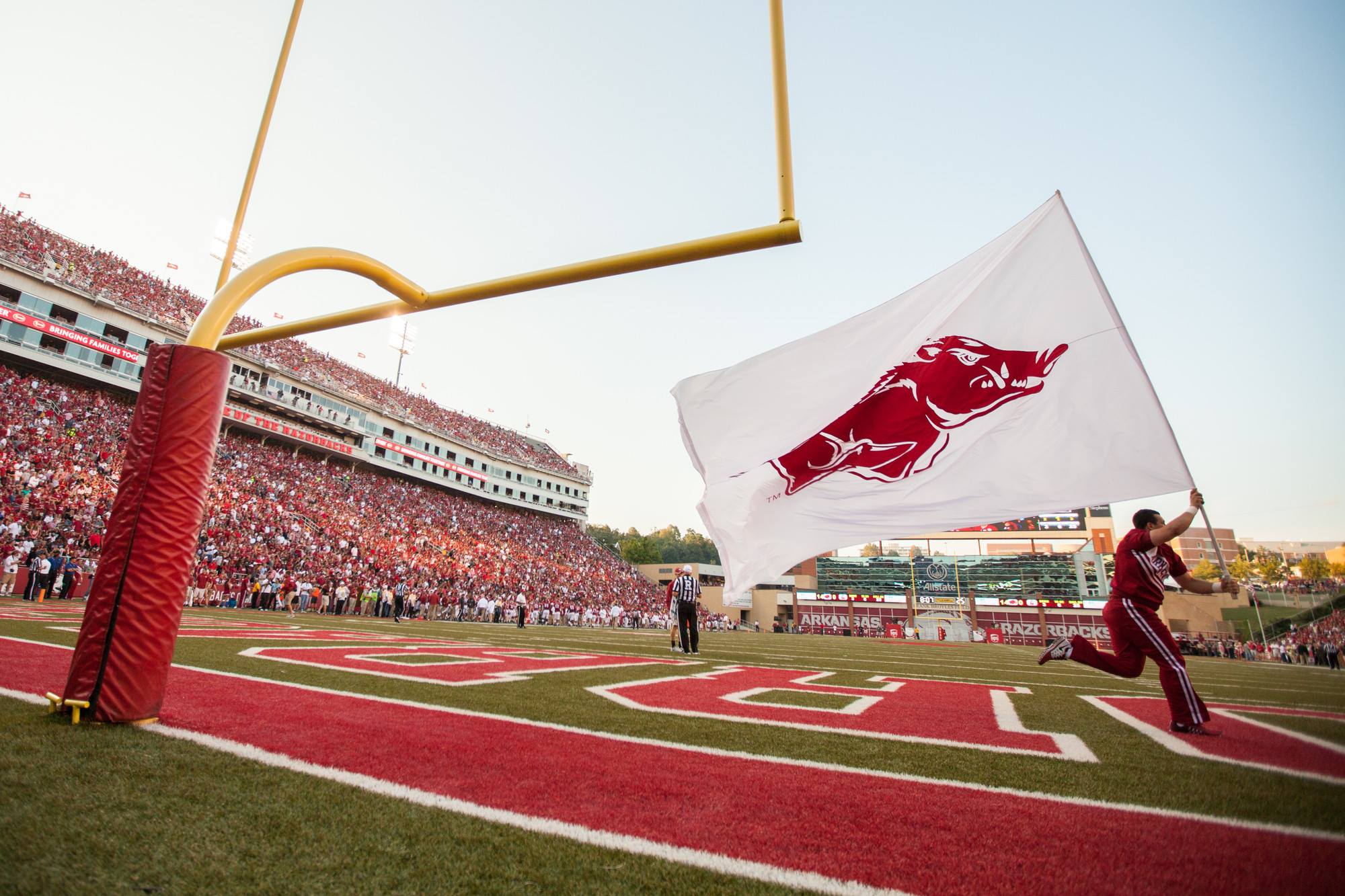 LSU Tigers at Arkansas Razorbacks Football